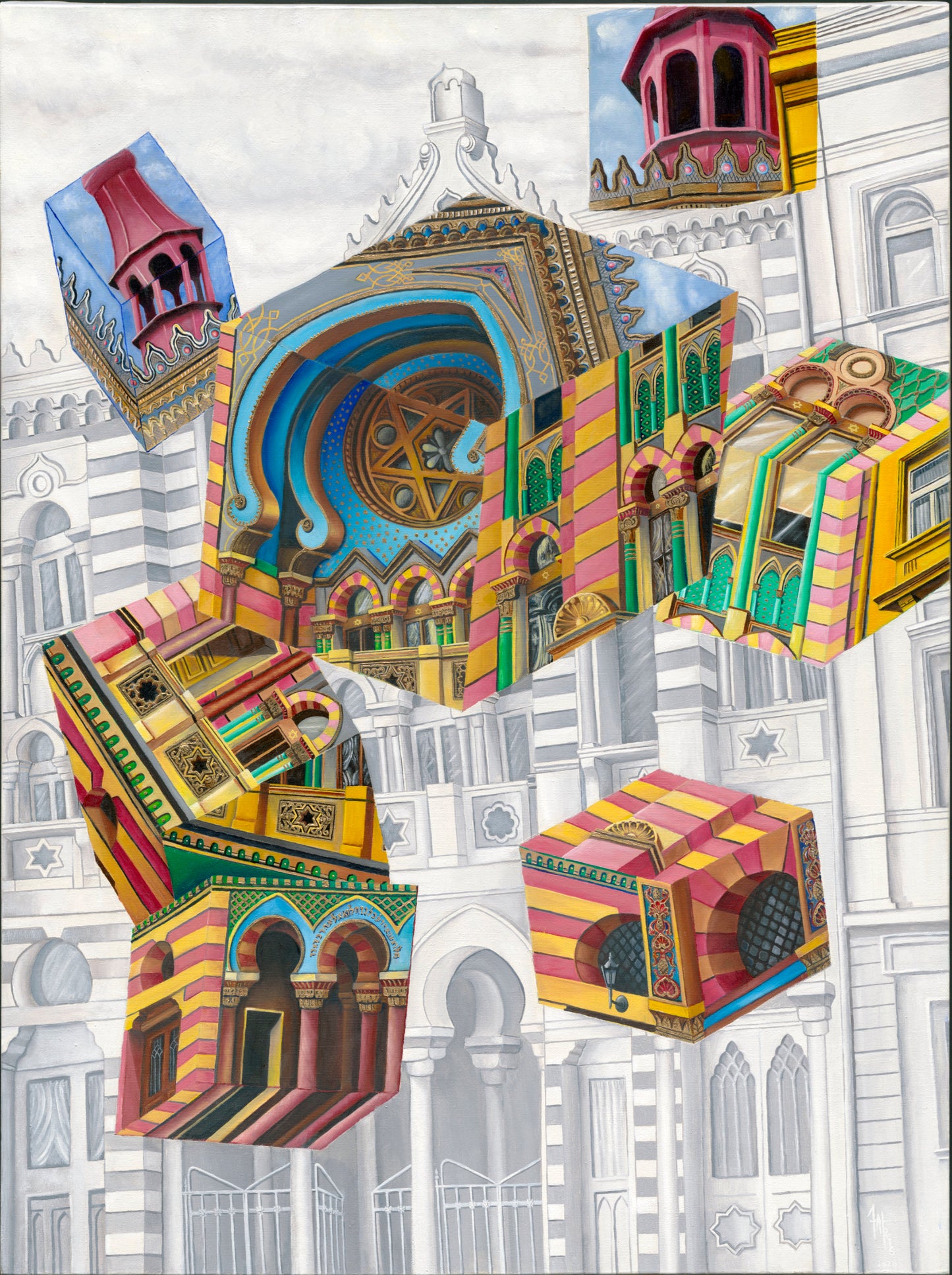 Boxed Jubilee Synagogue, 2020