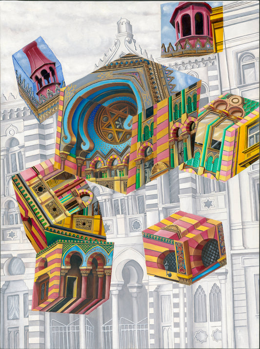 Boxed Jubilee Synagogue, 2020