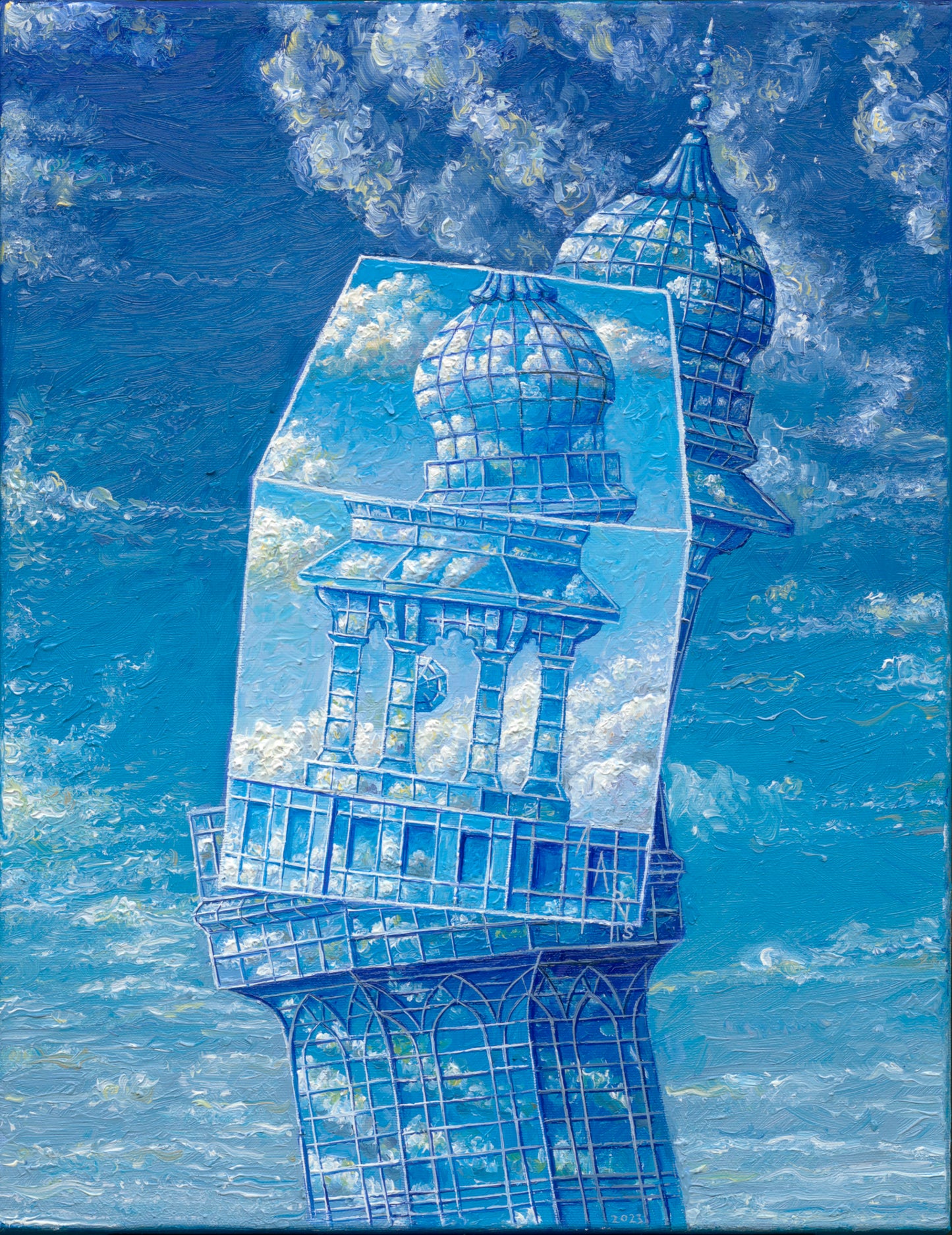 Boxed Wazir Khan Minaret, 2023