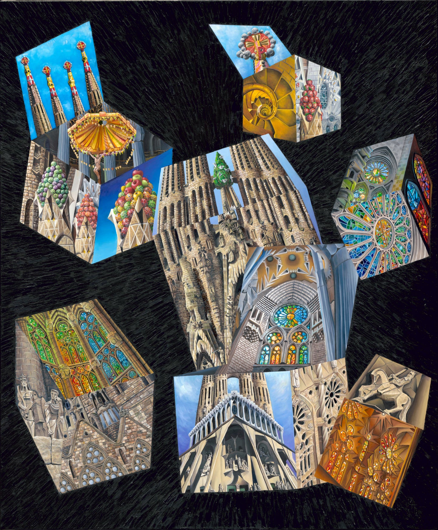 Boxed Sagrada Familia, 2021
