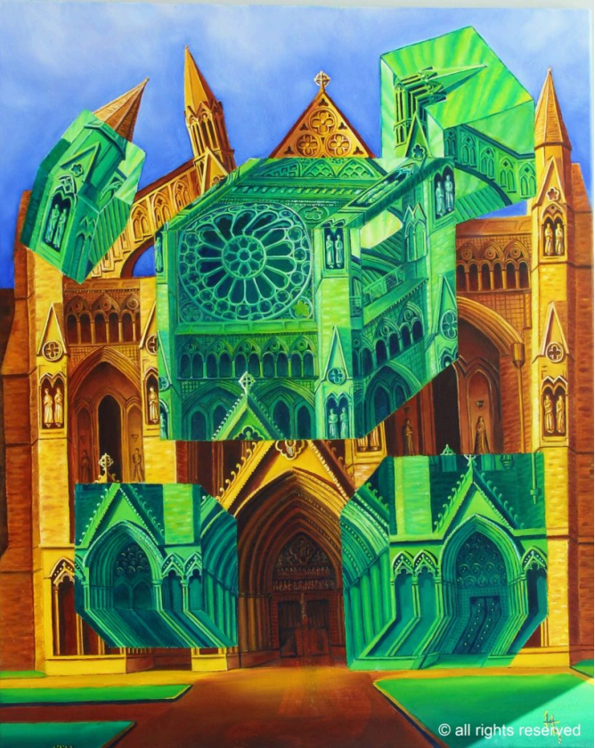 Boxed Westminster Abbey, 2020