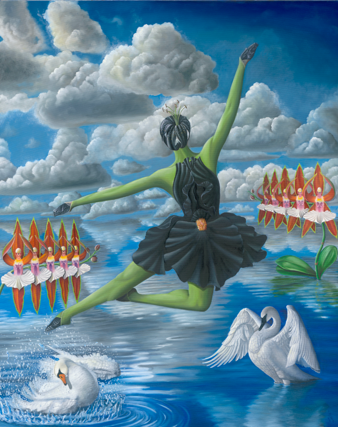 Flowerin' Black Swan, 2020